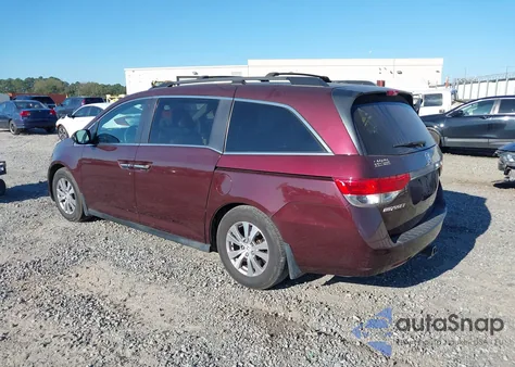 2014 Honda Odyssey Ex-L z USA, uszkodzony, nr VIN 5FNRL5H65EB037820